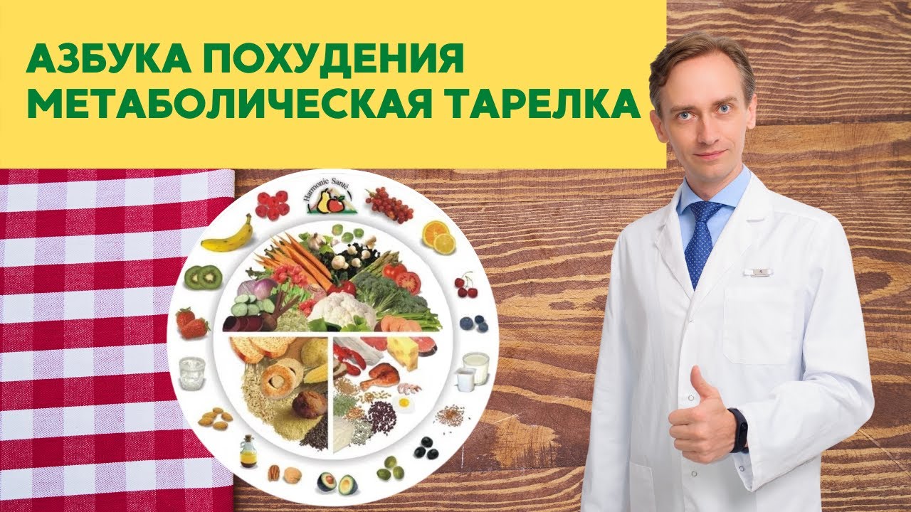 Азбука похудения. Метаболическая тарелка.