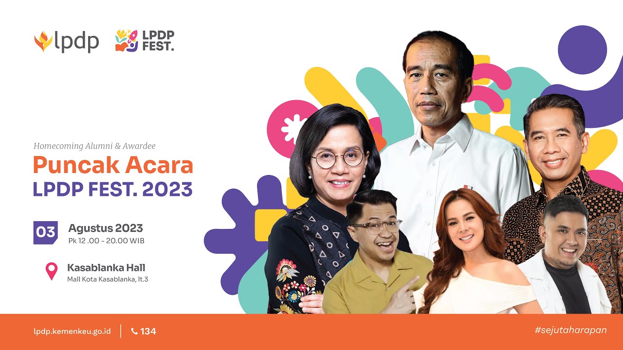 [LIVE] Acara Puncak LPDP Festival 2023