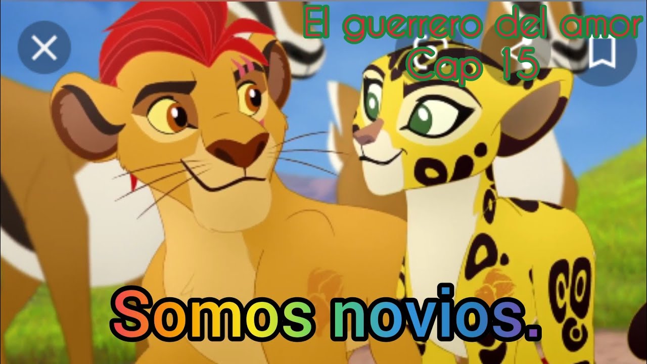 Kion el guerrero del amor cap 15 (la noticia de Kion y Fuli)