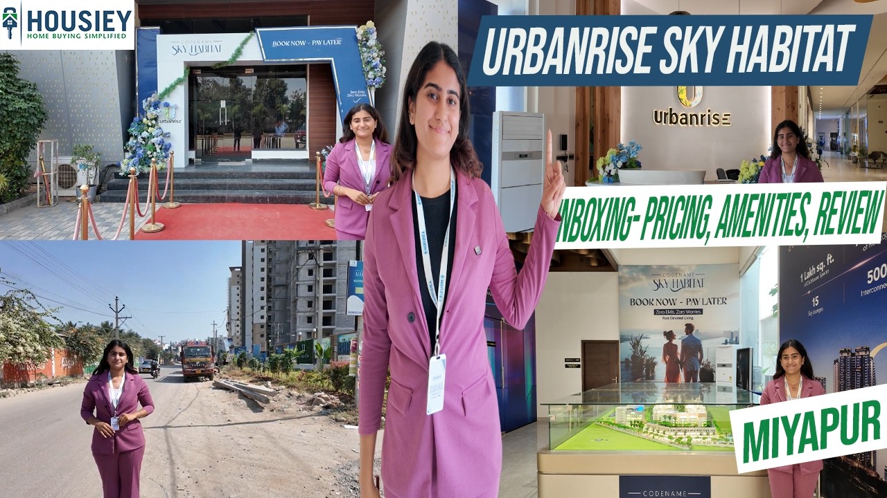 Sky Habitat Urbanrise Hyderabad | Premium 3BHK & 4BHK Flats At Miyapur | Price & Review 2026