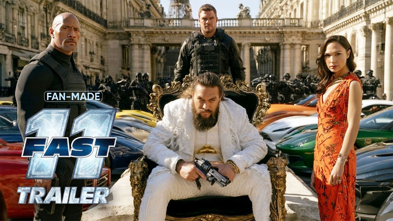 ФОРСАЖ 11 &mdash; Фанатский концепт-трейлер | Вин Дизель, Дуэйн Джонсон, Джейсон Момоа, Галь Гадот
