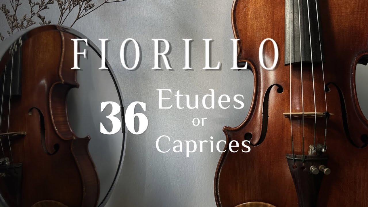 Fiorillo Etude No. 4 - Violin Performance (with honest reflections)