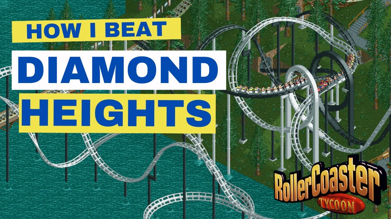 КАК ПРОЙТИ | Diamond Heights | Руководство по сценарию Rollercoaster Tycoon Classic