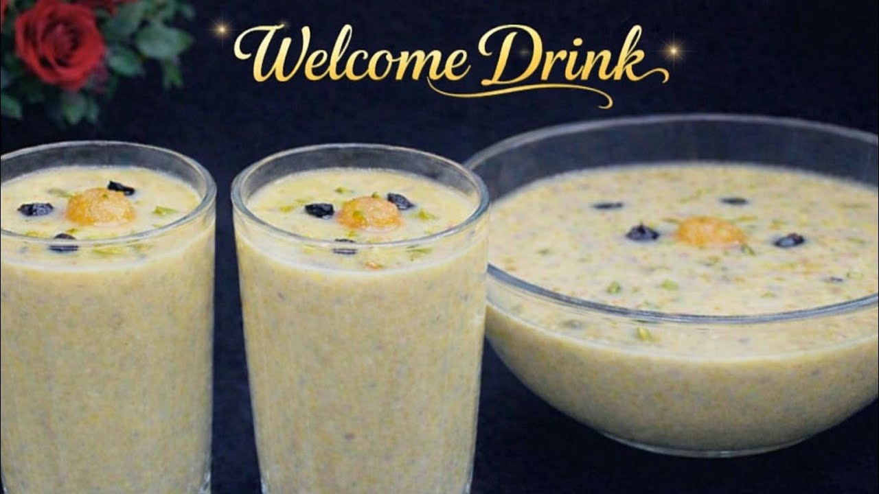 Ramadan Special Drink Recipe | Refreshing Welcome Drinks for Iftar