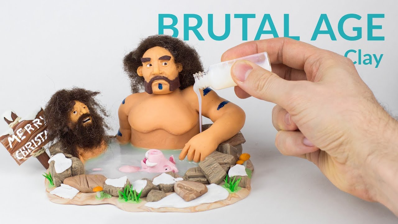 Bathing Scenery (Brutal Age) – Polymer Clay Tutorial