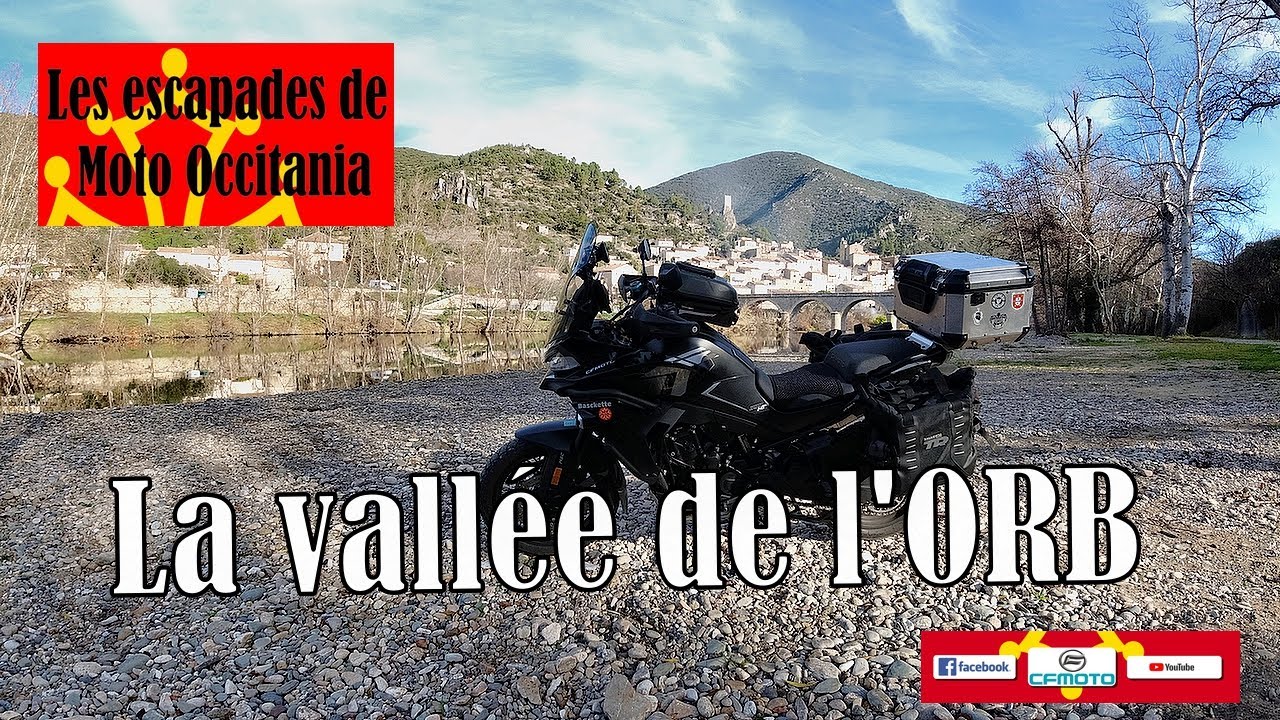 LES ESCAPADES DE MOTO OCCITANIA La vallée de l'Orb