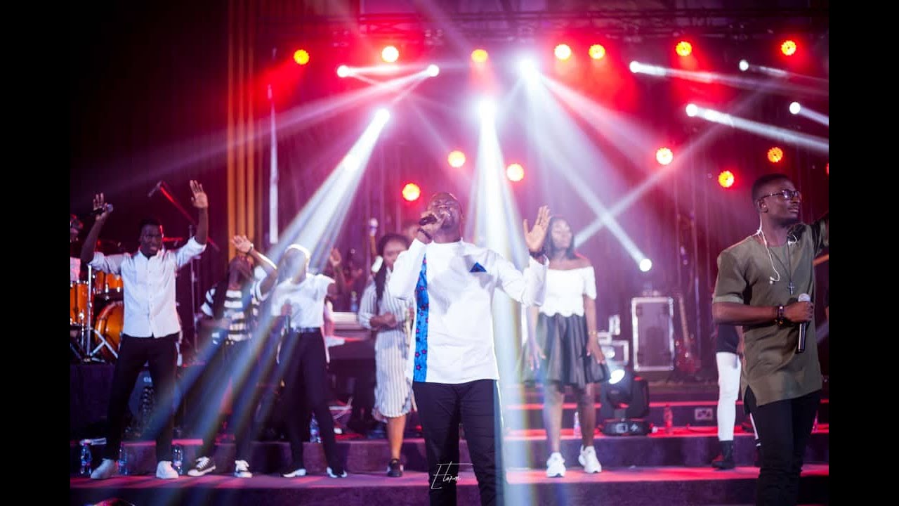 Nana Amoah and   Luigi Maclean's Worship Ministration At Kwaku Kwame's Beyond The Veil 720P HD