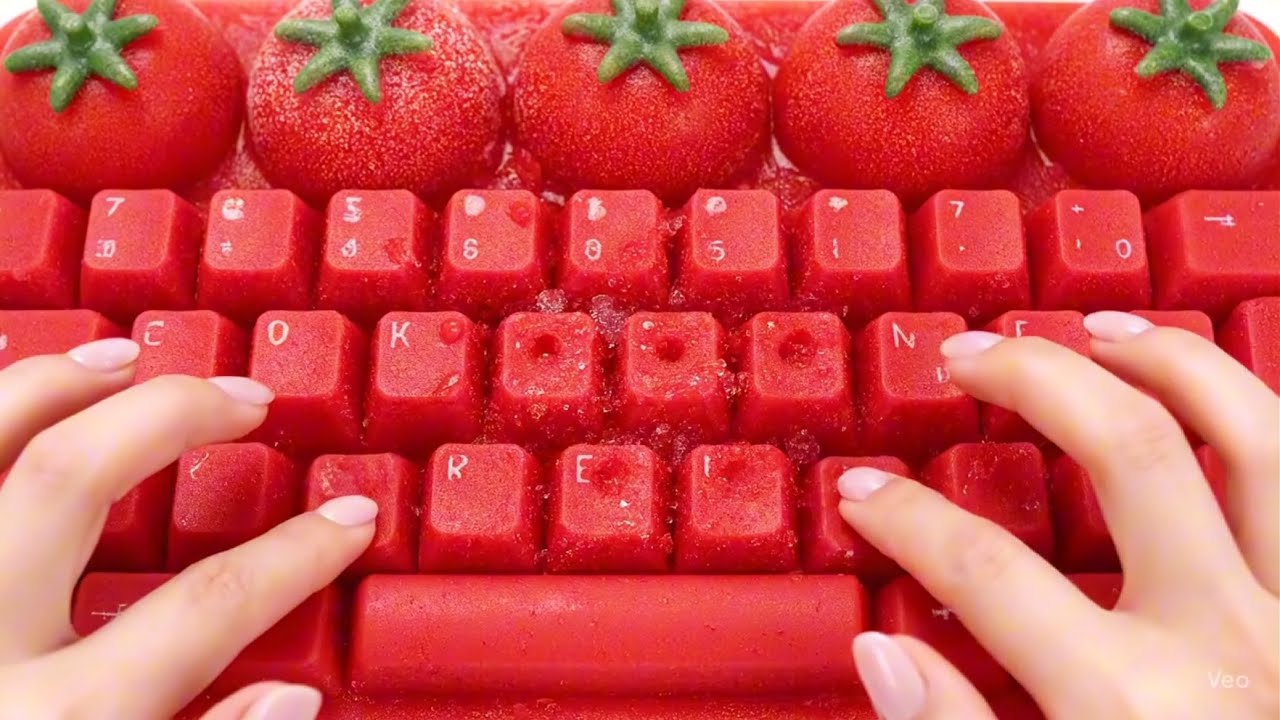 폭염대비 얼음 키보드 ASMR | Ice keyboard ASMR