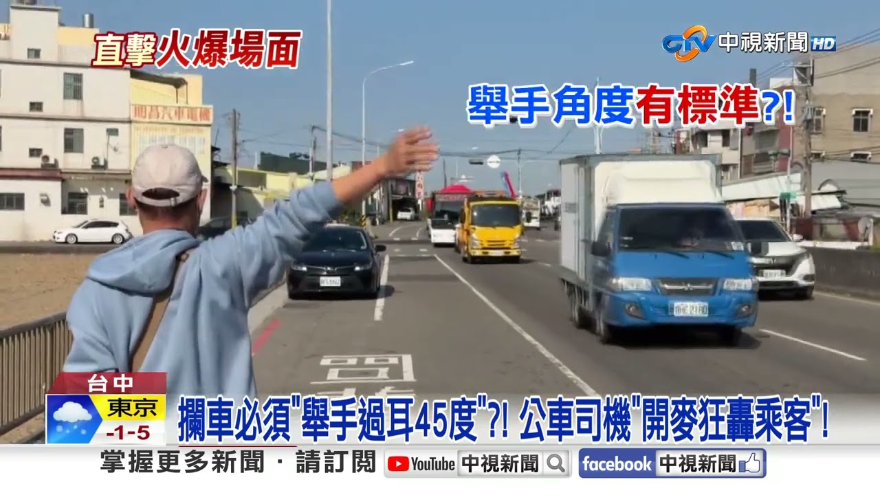擋道爆吵