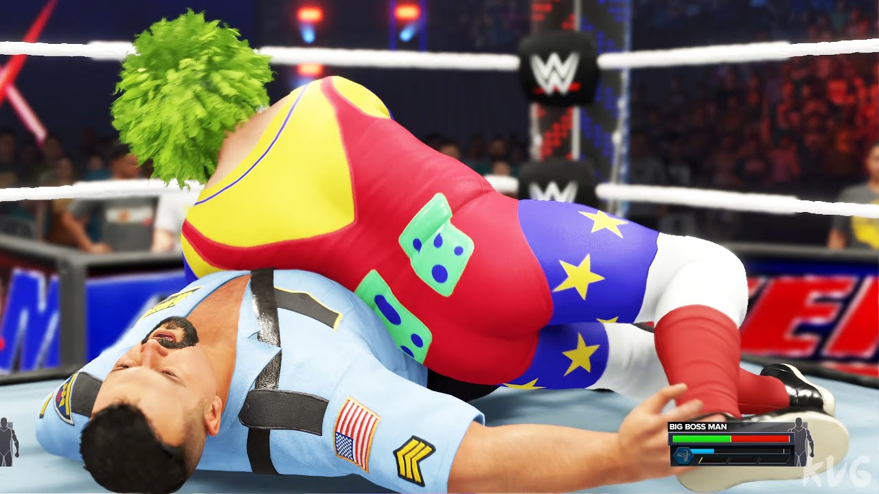 WWE 2K23 - Doink The Clown vs Big Boss Man - Gameplay (PS5 UHD) [4K60FPS]