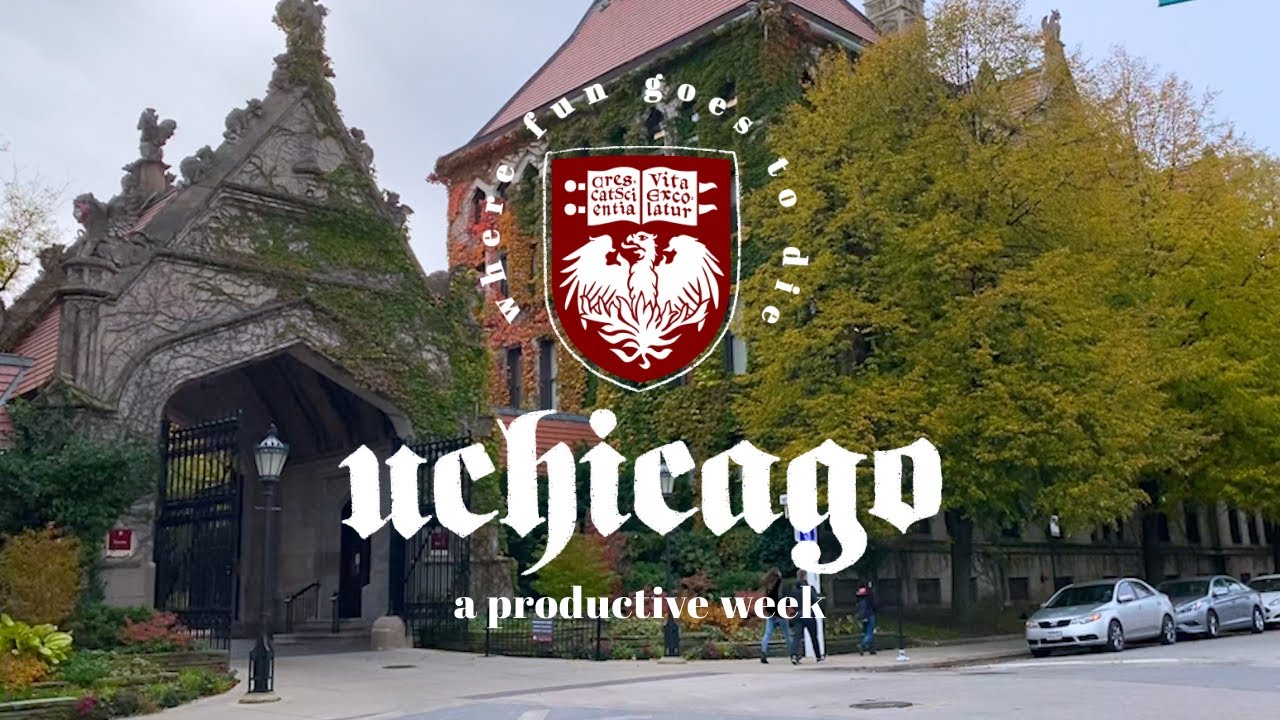 🍂 a cozy & productive week at uchicago 🍂 - studying, journaling, and snacks