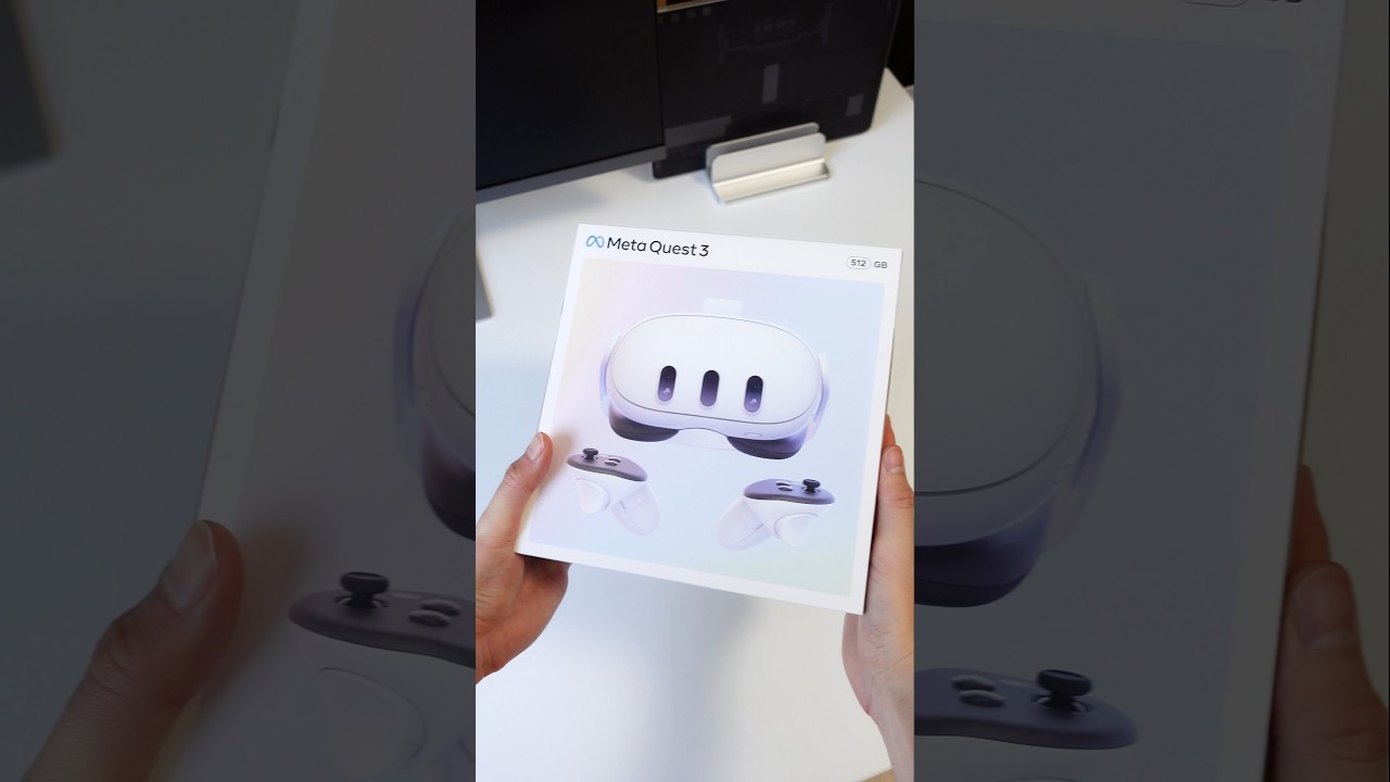 Meta Quest 3 Unboxing: My 1st AR/VR Headset!