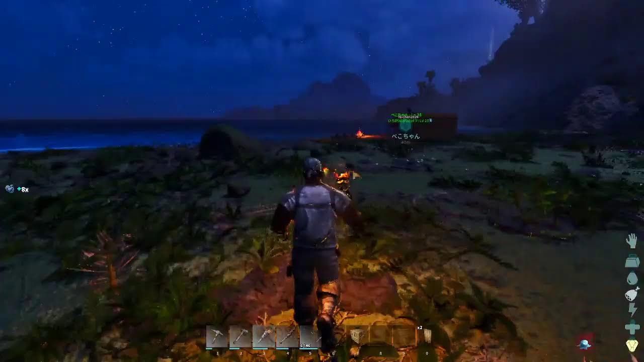 【ARK ascended】Ragnarok 1日目からの初めまして