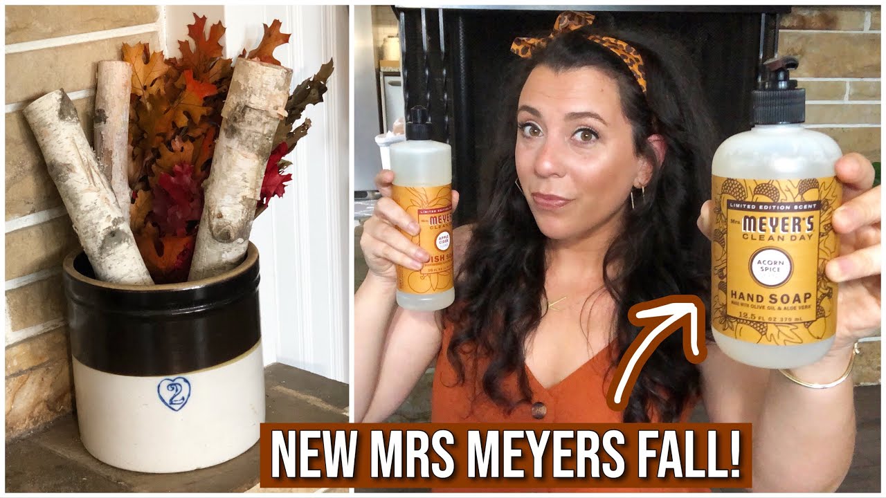 FALL Home Decor & New Mrs Meyers 'Acorn Spice' Haul! | Joanns | Bath & Body Works | Thrifted