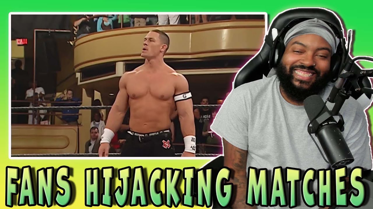 10 TIMES WWE FANS HIJACKED A MATCH (REACTION)