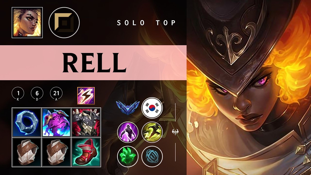 Rell Top vs Warwick - KR Diamond Patch 26.02