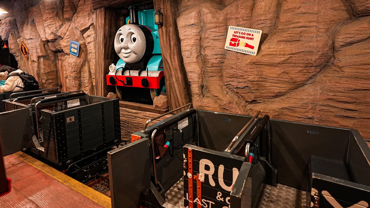 泣く子が続出するトーマスのアトラクション「トーマスのたからさがし大冒険」富士急ハイランド・トーマスランド/ THOMAS' TRESURE HUNT at THOMAS LAND