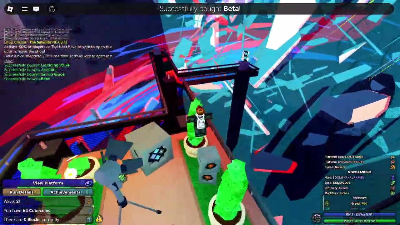 A little better, but a failed run nonetheless. (Keep The Platform From Falling, Clipped!)