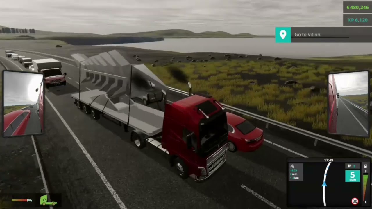 Truck Driver Heading North | 4th job from Olaf | Art Delivery | Xbox One Gameplay