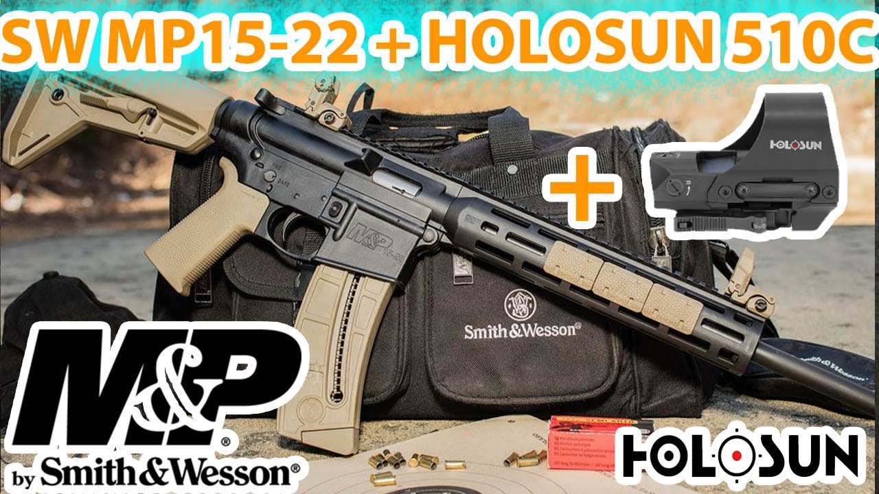 Essai d'un Smith & Wesson M&P 15 22 d'occasion avec un Holosun 510C
