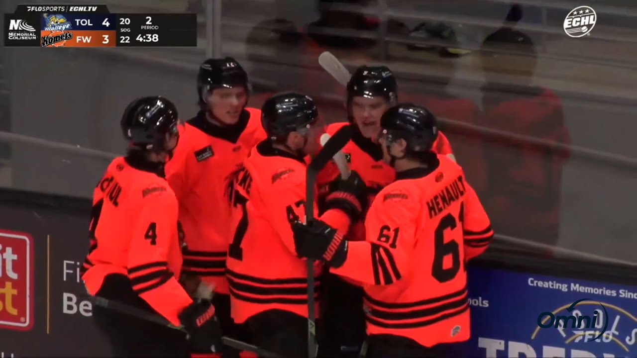 Toledo Walleye 5 at Fort Wayne Komets 4 (2.7.26)
