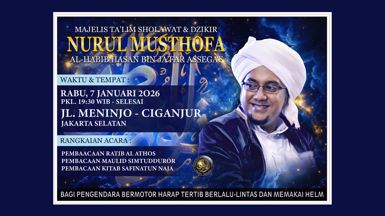 GG MENINJO BERSHOLAWAT BERSAMA MAJELIS NURUL MUSTHOFA MALAM KAMIS | 7 JANUARI 2026