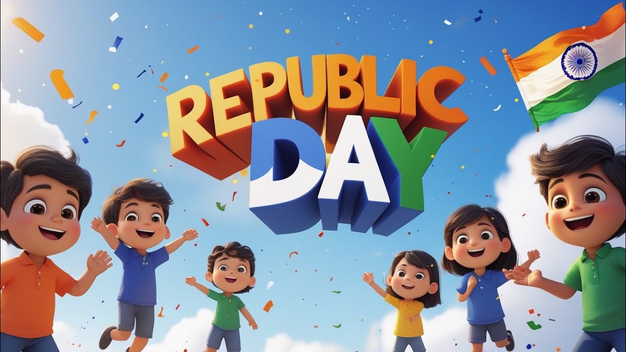 🇮🇳🌍 Republic Day Fun for Kids | World Friendship Rhyme | Toddlers 1–5 | Rhymes Planet Kids