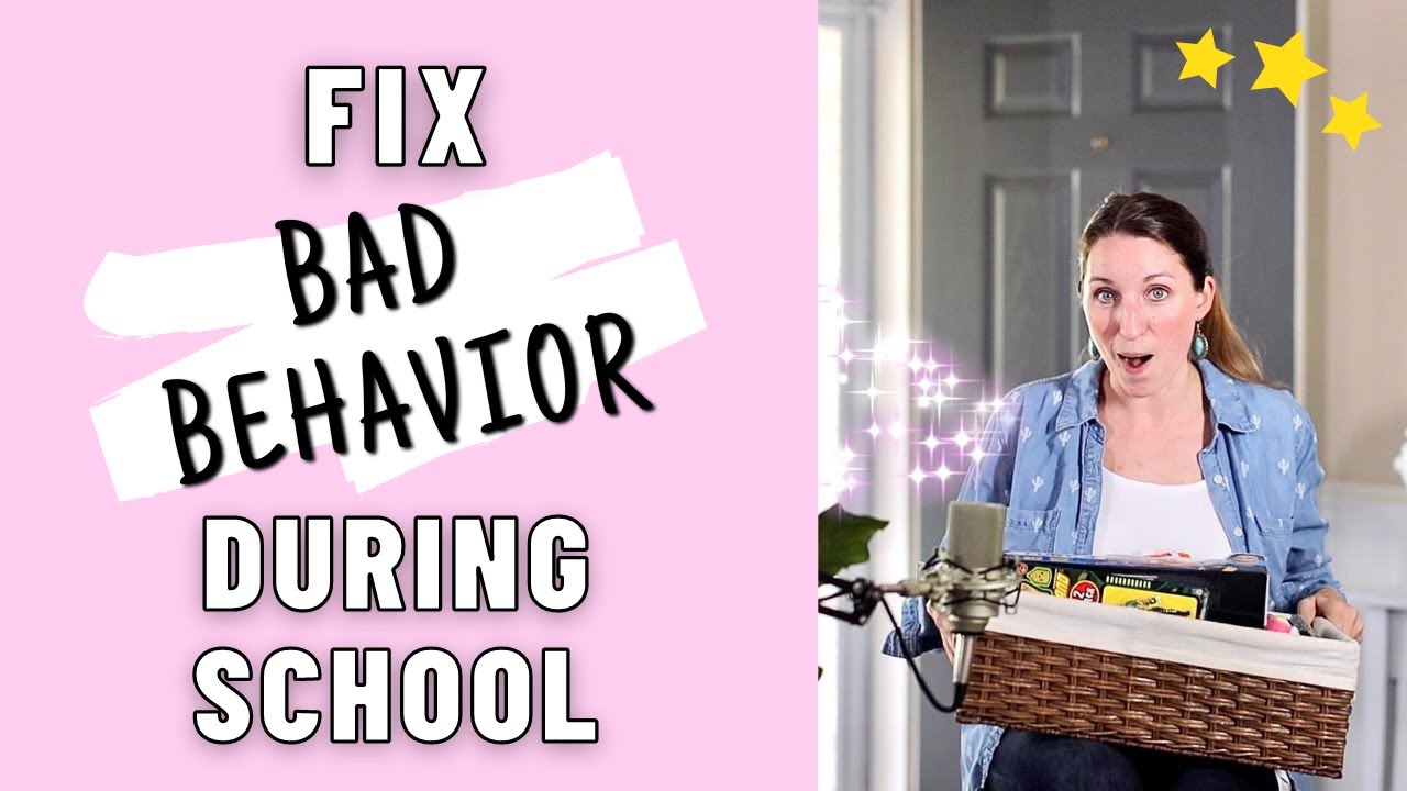 How To FIX BAD BEHAVIOR DURING HOMESCHOOL