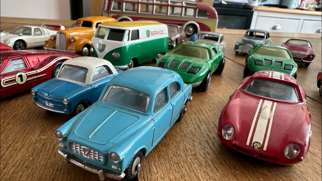INCREDIBLE VINTAGE TOYS - Tekno, Mercury, Matchbox, Marklin, Solido, Politoys *RARE*