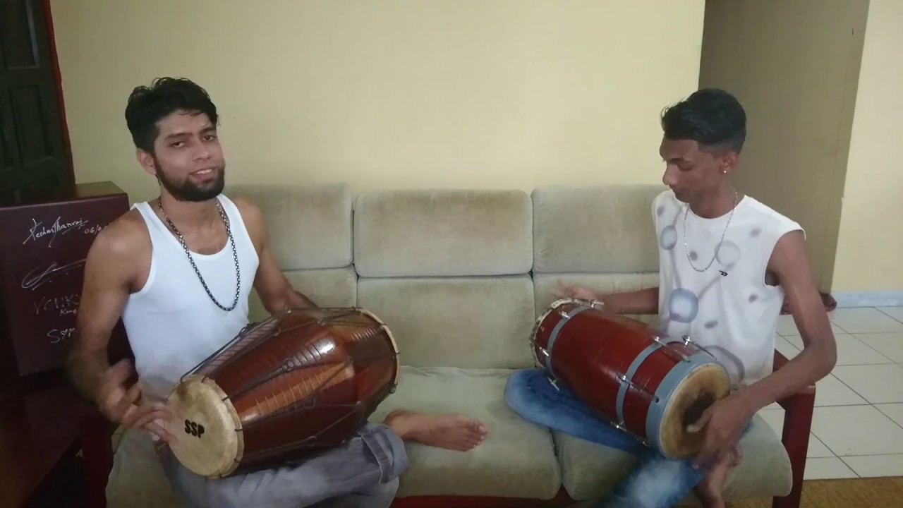 Shifar Abdoelaziz Ft. his student Shanil Baldi on "Chutney-Calypso" ~Shifar's Studio of Percussion