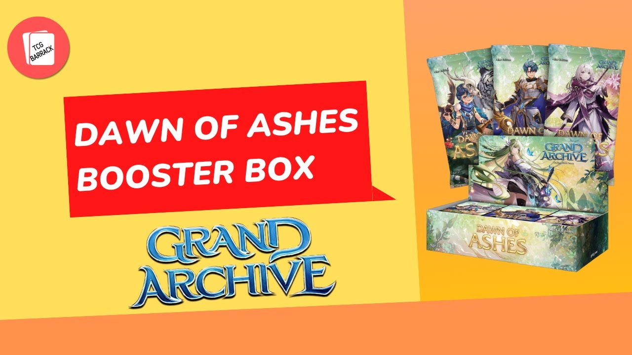 Unboxing Dawn of Ashes Alter Edition Booster Box Grand Archive TCG