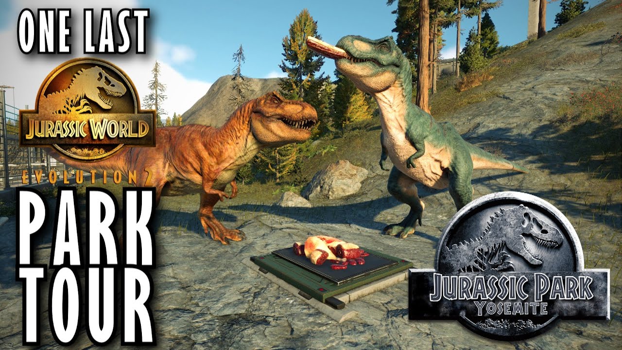 ФИНАЛЬНЫЙ ТУР ПО ПАРКУ JWE2! Парк Юрского периода: Йосемити 2.0