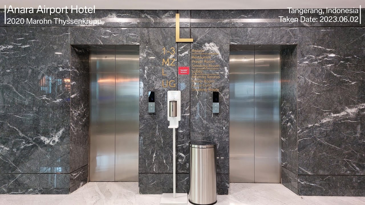 Marohn Thyssenkrupp Elevator at Anara Airport Hotel, Tangerang