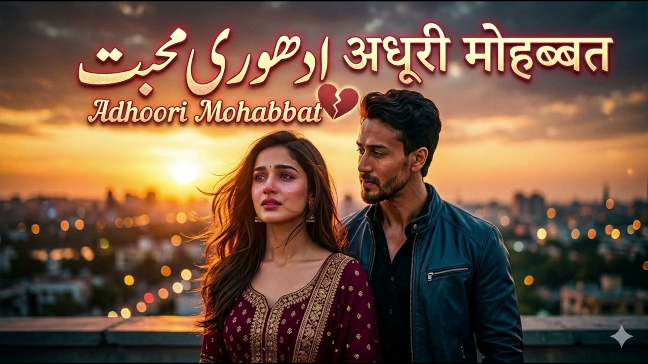 Adhoori Mohabbat 💔 | Sad Love Song | Tiger Shroff & Shraddha Kapoor | Heart Touching Love Story