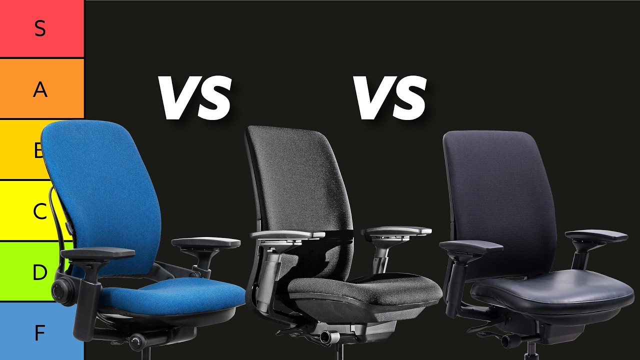 Leap V2 vs Amia vs Ameap l Office Chair Comfort Tier List