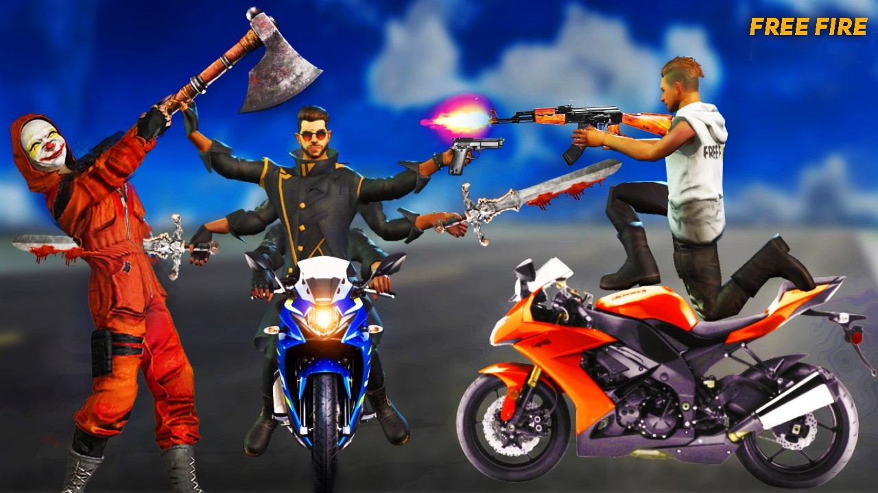 Free Fire Superhero Part 1 | Gloowall Vs Gloowall free fire animation | Indian Driving 3D Franklin