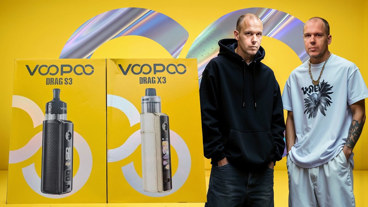 VOOPOO DRAG S3 & DRAG X3