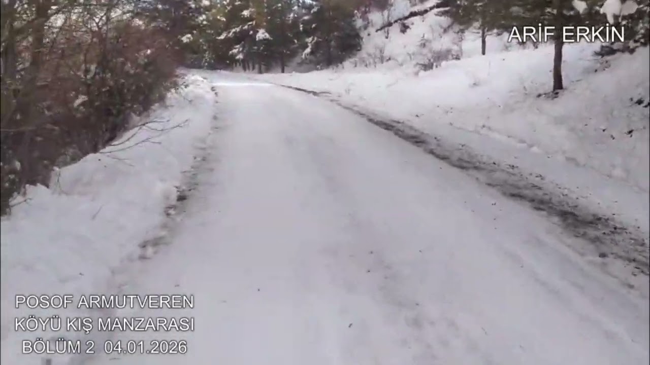 POSOF ARMUTVEREN KÖYÜ KIŞ MANZARASI 04.012026 SON KISIM 5 OCAKTA ÇEKİLMİŞTİR BİR GÜN SONRA