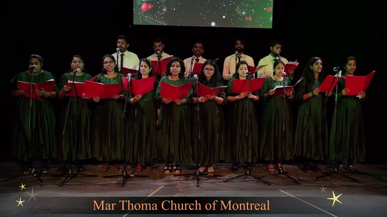 Divya Thaaram Mannil Pirannu | Christmas Carol song | Mar thoma church of Montreal