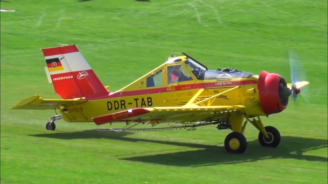 PZL-106AR Kruk  (Raven/Rabe) D-FOAB DDR-TAB Hahnweide OTT25