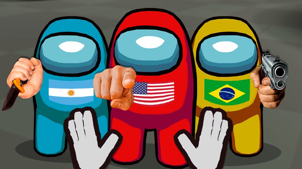 AMONG US REALIDAD VIRTUAL CON GENTE RANDOM