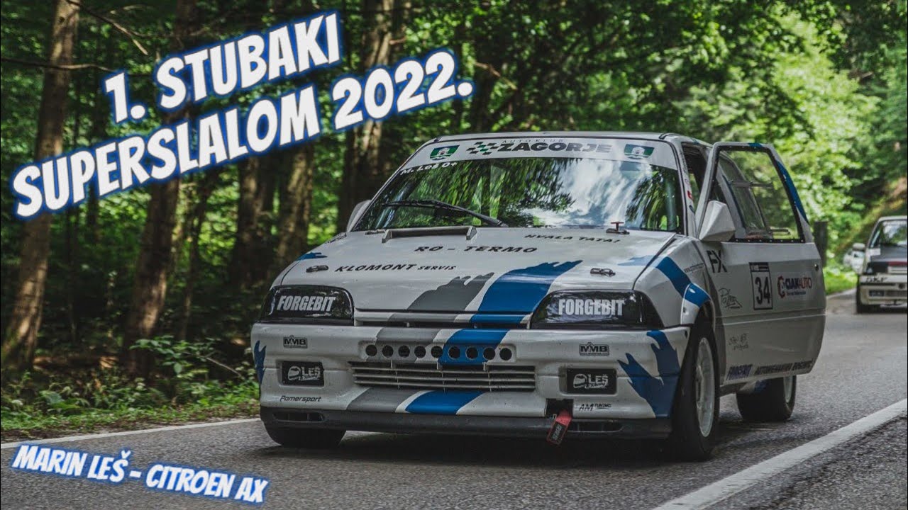 1. Stubaki SuperSlalom 2022. - Marin Le&scaron; - Citroen AX - Onboard