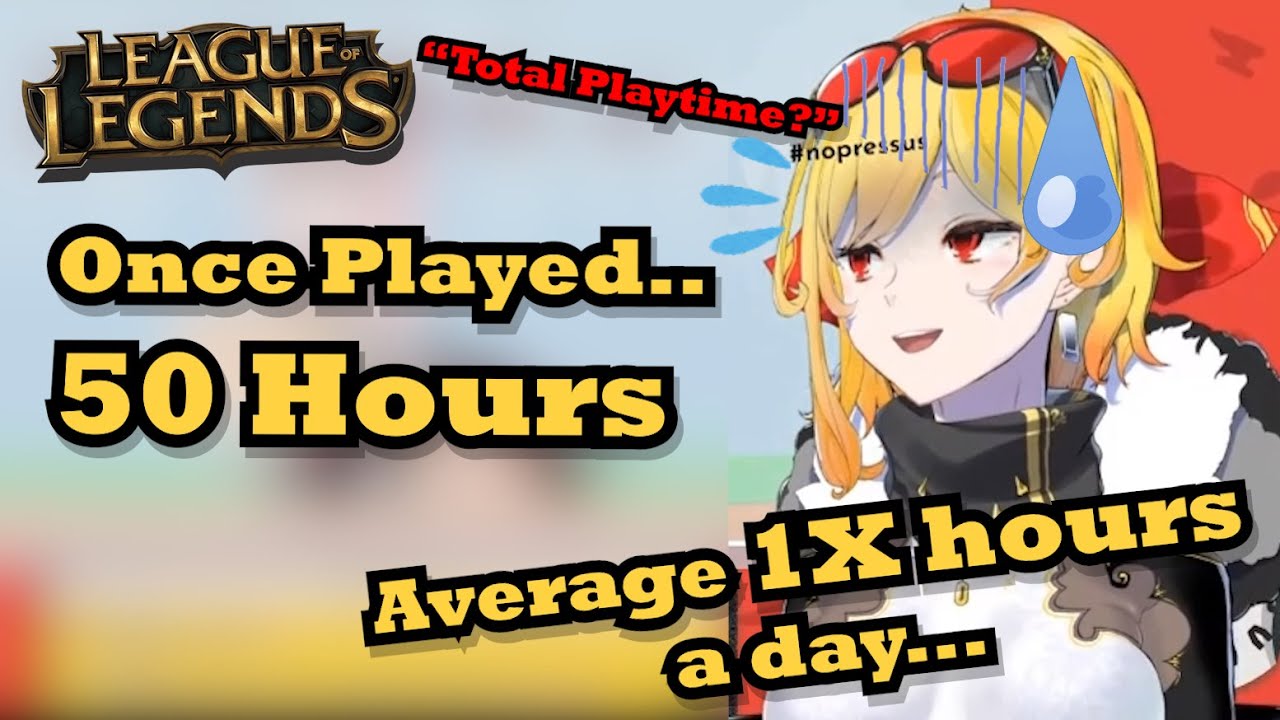 Kaela Is Ashamed To Talk About Her League Of Legends Total Playtime   [HololiveID]