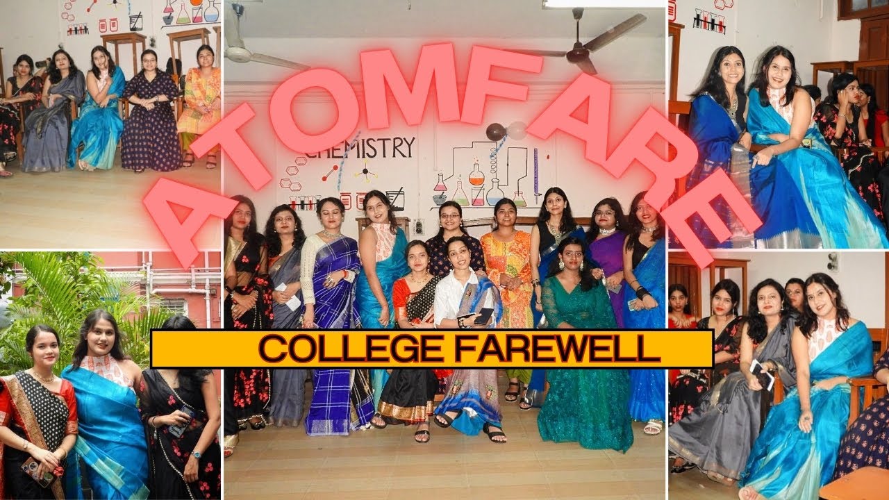 College Farewell Party: A Day to Remember | Bethune College | Chemistry Department #vlog #farewell