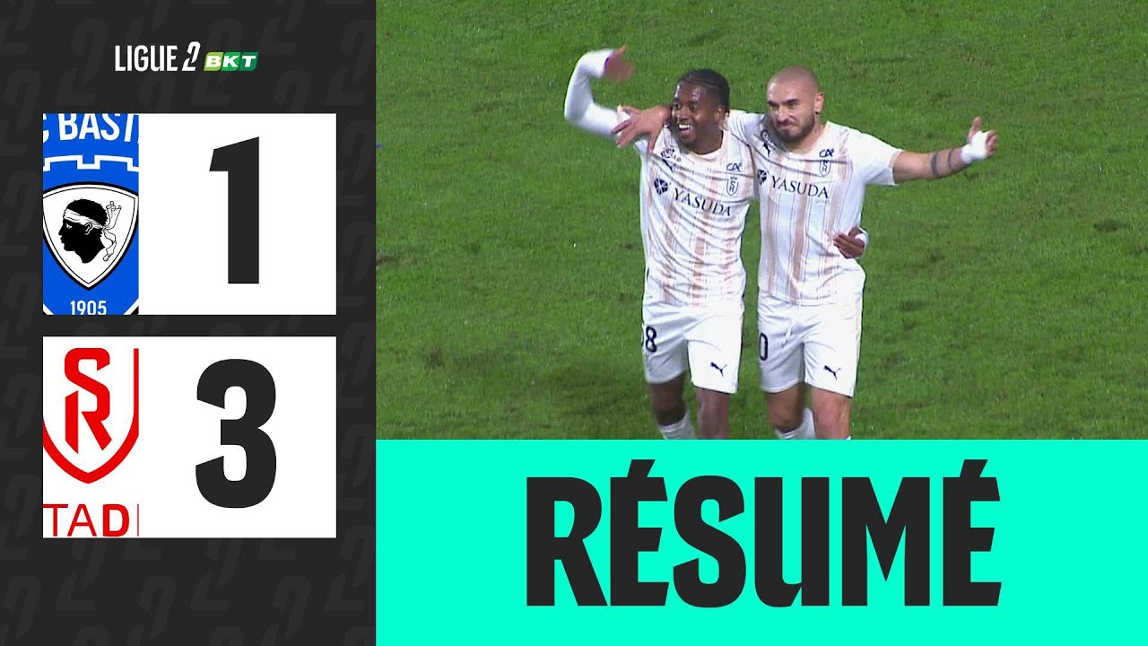 SC BASTIA - STADE DE REIMS (1-3) - 14ème journée - Ligue 2 BKT 25/26