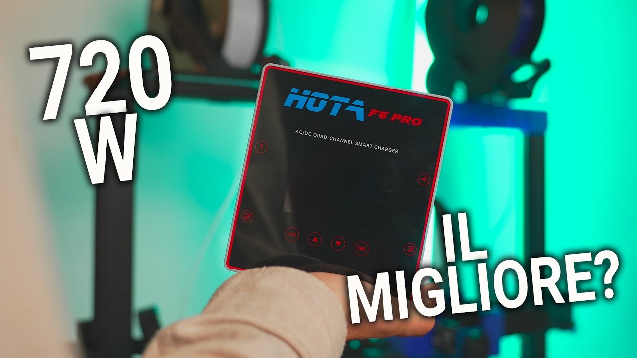 IL MIGLIOR CARICABATTERIE per i NOSTRI DRONI? | RECENSIONE HOTA F6 PRO