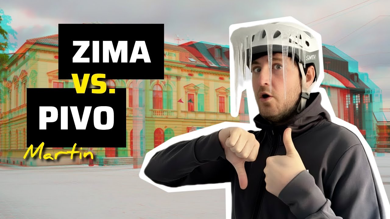 Išiel som cez celé mesto na pivo v snehu | PLUSY & MÍNUSY | MESTSKÉ OTÁČKY #15