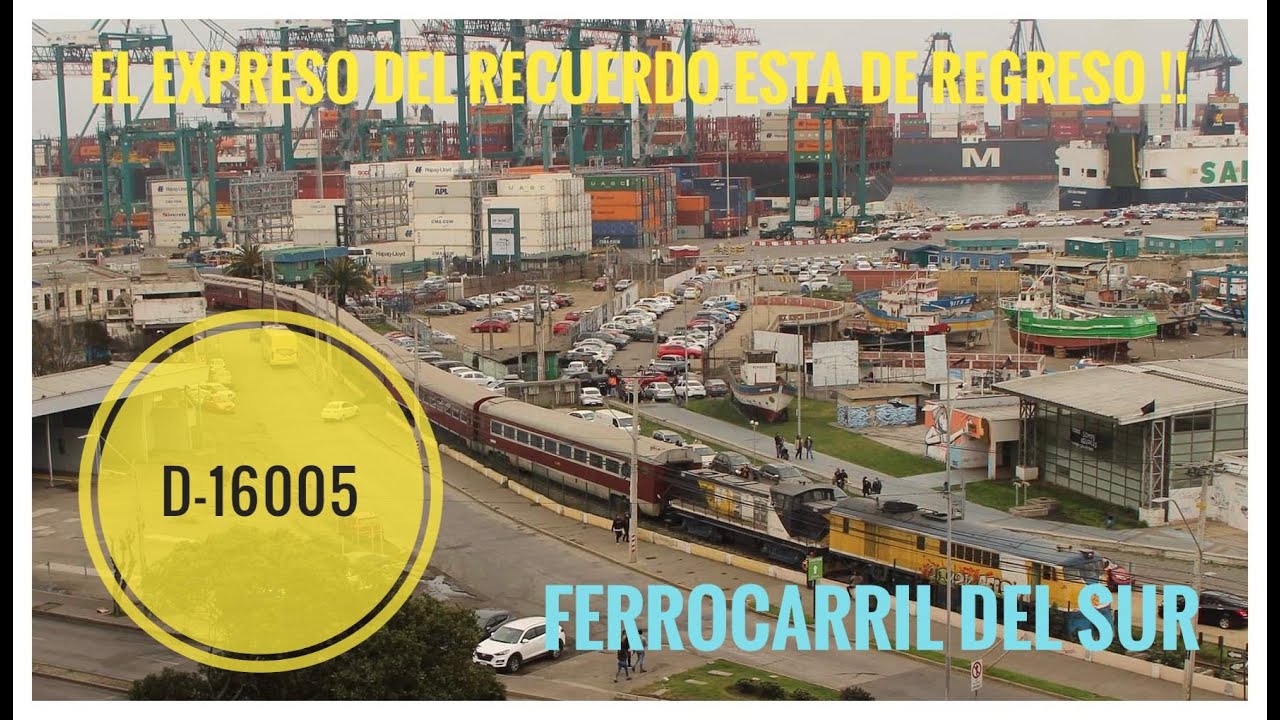 D-16005 | EXPRESO DEL RECUERDO | EN PERSECUCION | EL PAICO - SAN ANTONIO || FERROCARRIL DEL SUR ||