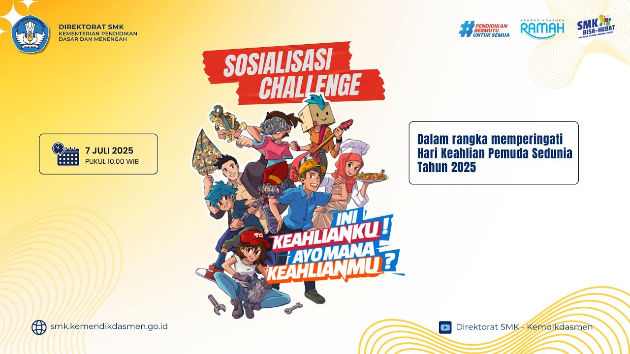 Sosialisasi Tantangan - Ini Keahlianku, Ayo Mana Keahlianmu?