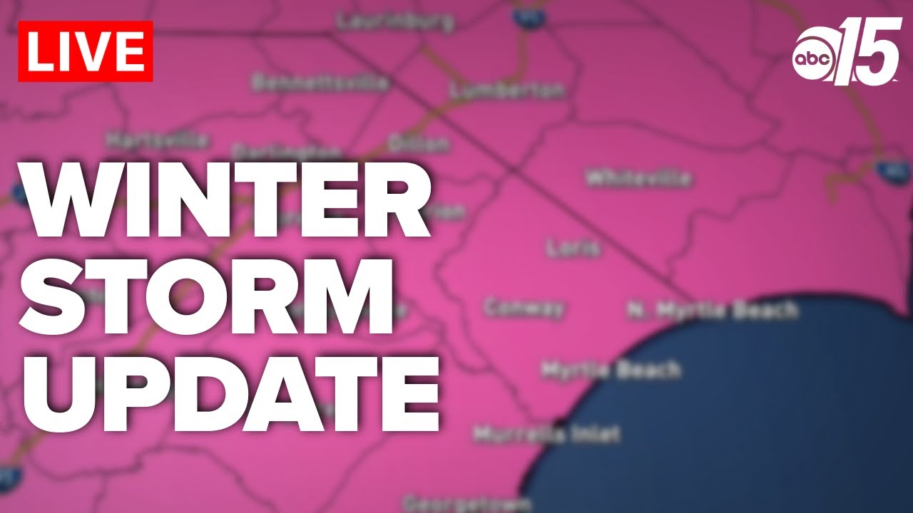 Chief Meteorologist Ed Piotrowski provides live weather update